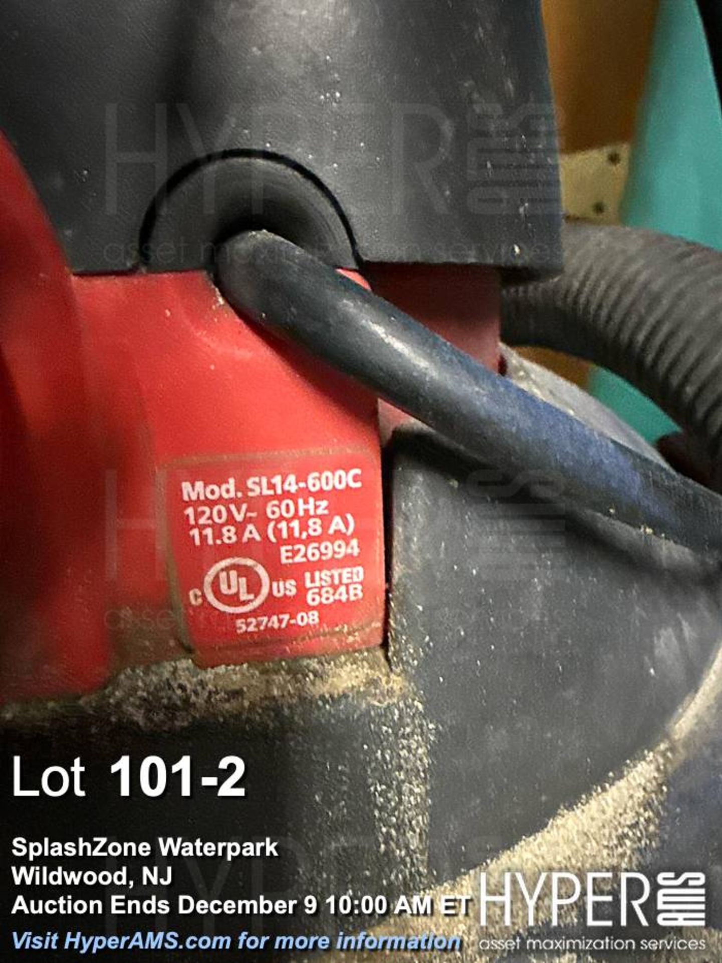 Shop-Vac SL14-600C Wet/Dry Vacuum Cleaner, 14 Gallon, 6.5 HP - Image 2 of 2