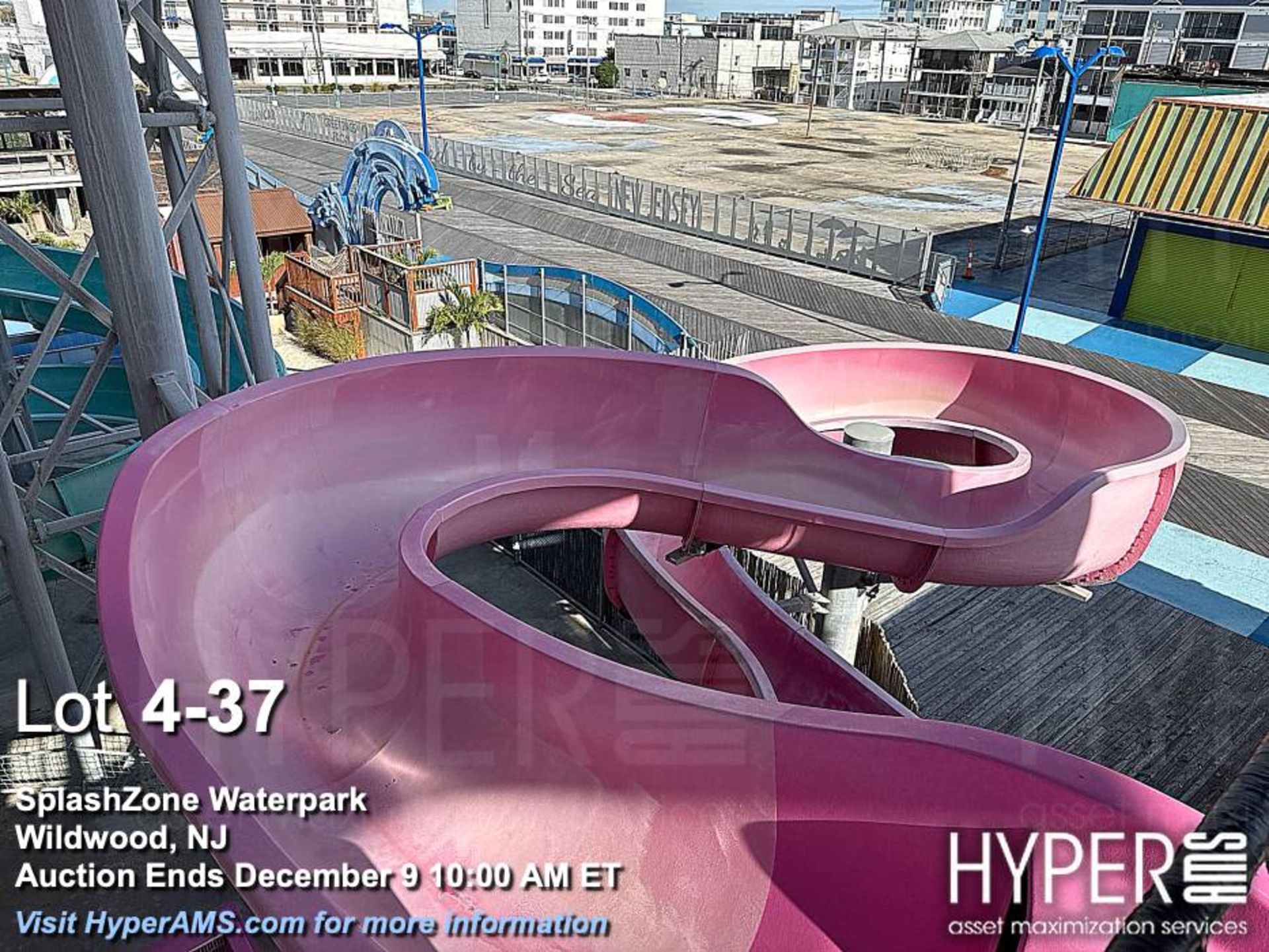 WhiteWater West Industries Slide attraction with (6) slides including "B" and "C" towers, bridges, w - Image 37 of 60