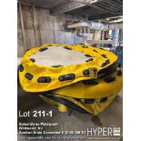 (6) ZEBEC family rafts, 7 Feet Wide For "C" Tower five person slide â"Beast of the Eastâ€