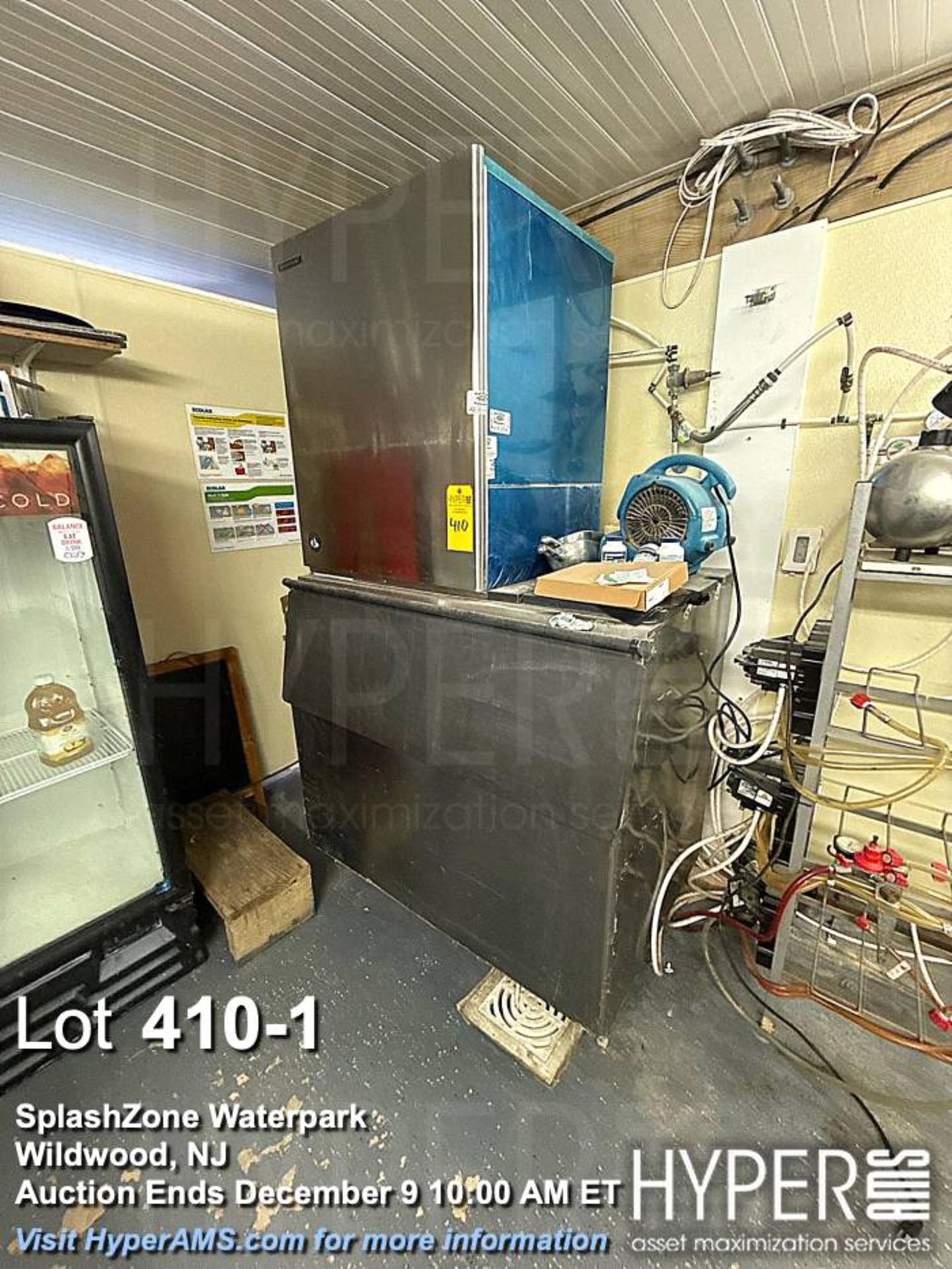 Hoshizaki Commercial Ice Maker, Stainless Steel, Air-Cooled