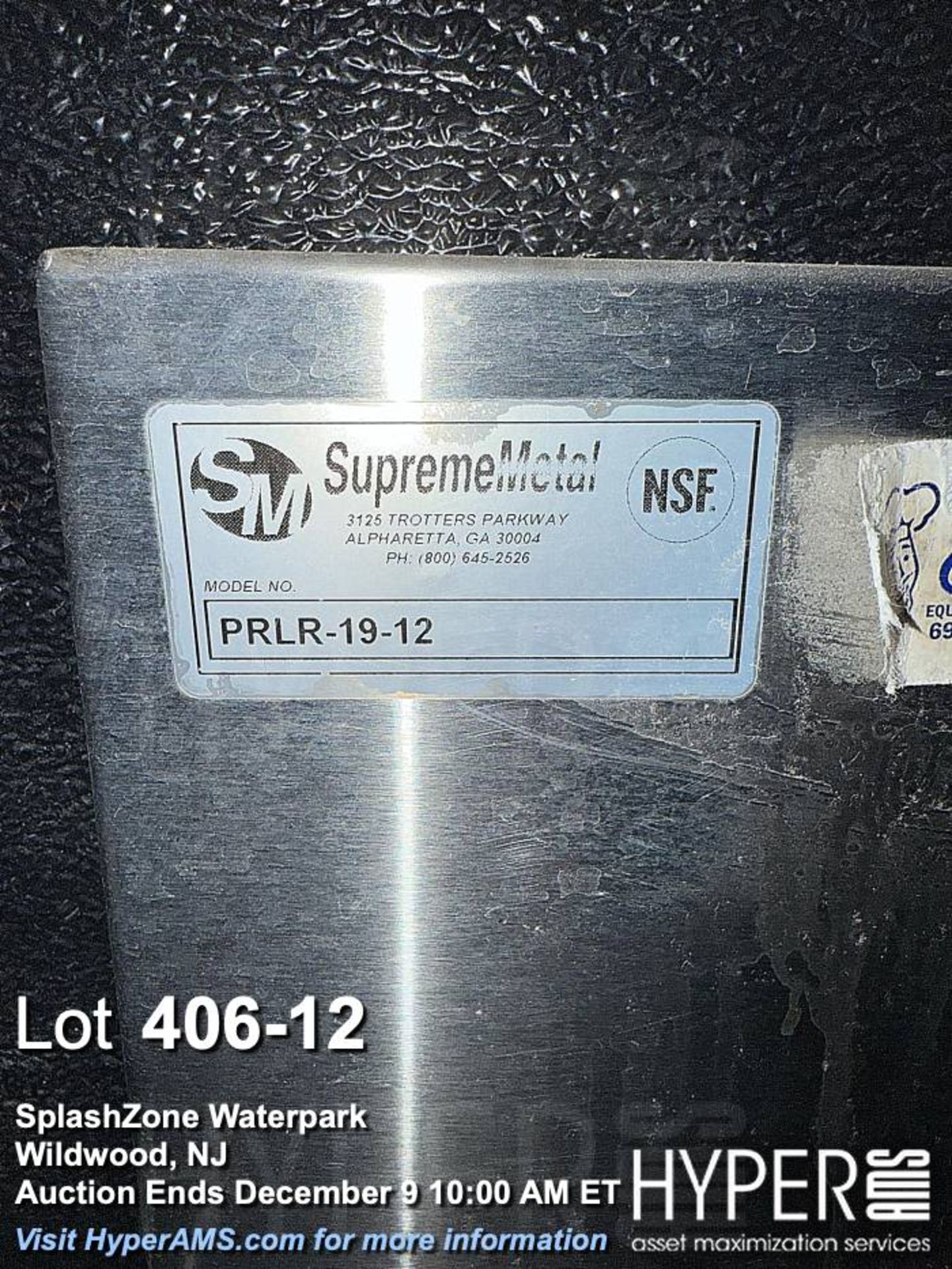 Lot bar sink combination: Supreme Metal & John Boos Commercial Stainless Steel Sink Units, NSF Certi - Image 12 of 12