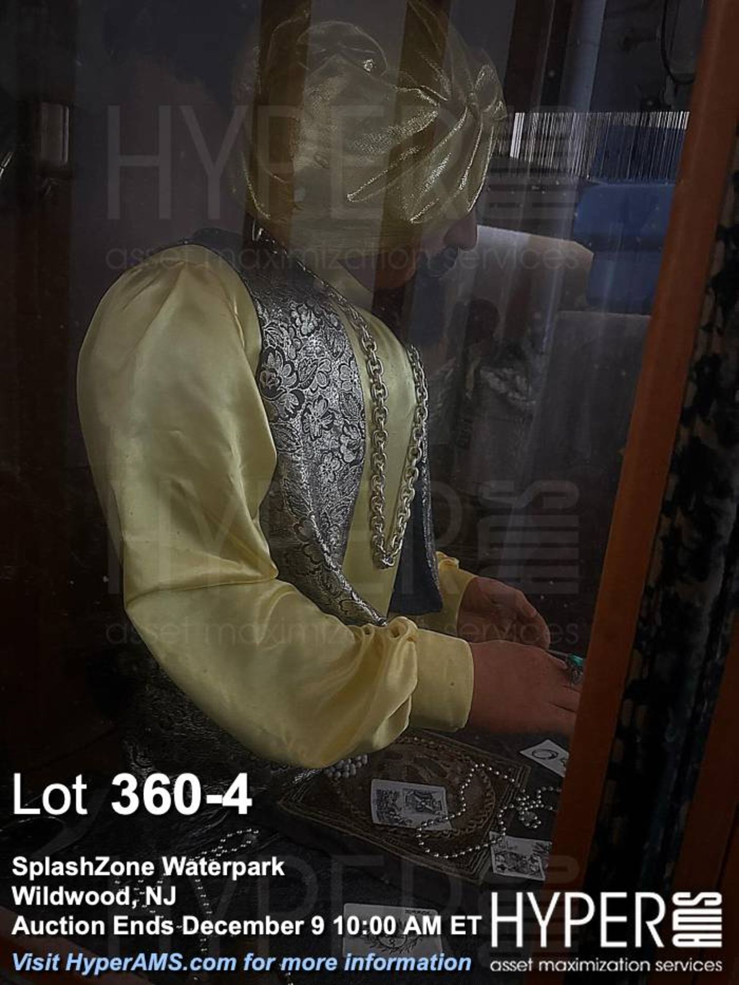 Zoltar Fortune Teller Machine, Animatronic Figure, Card Dispenser - Image 4 of 6