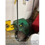 Bissell BG697 Commercial Floor Sweeper, 31" Path Width, Manual Power