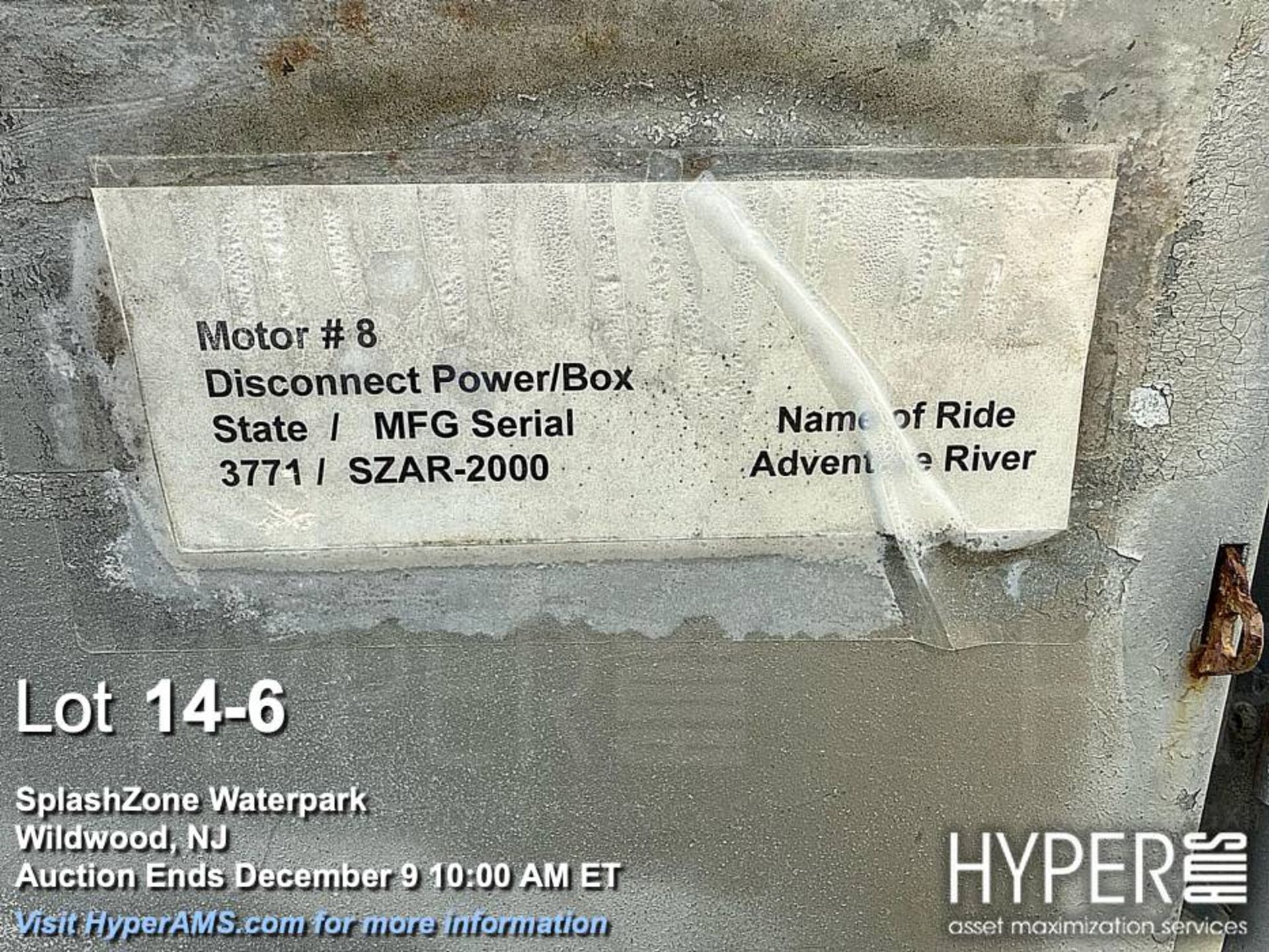Nidec Motor Corp HO60V2G, 60 HP, 460V, Frame 364TP, 1785 RPM/ w/ pump- With Sulzer JTS water pump, 1 - Image 6 of 6