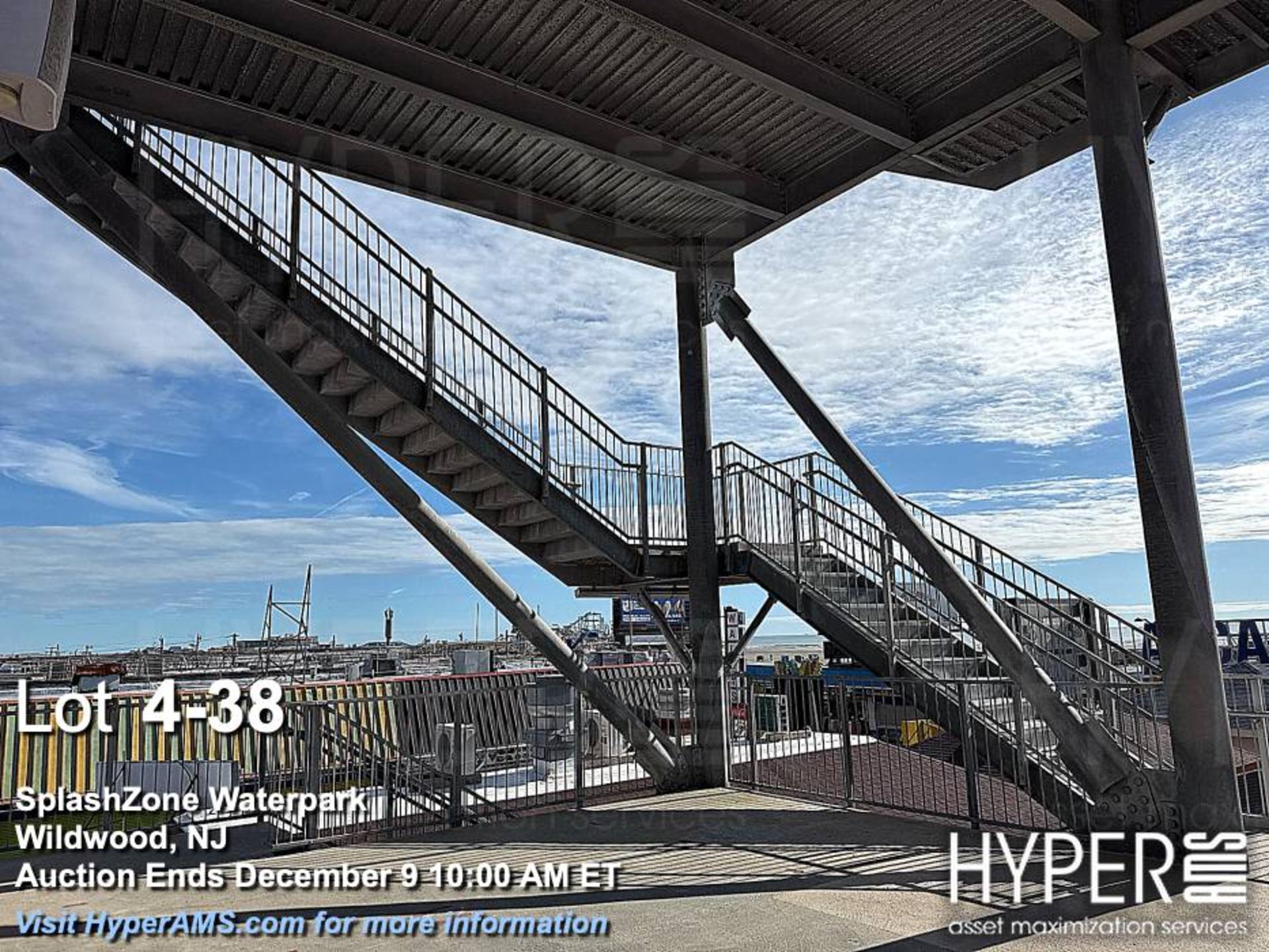 WhiteWater West Industries Slide attraction with (6) slides including "B" and "C" towers, bridges, w - Image 38 of 60