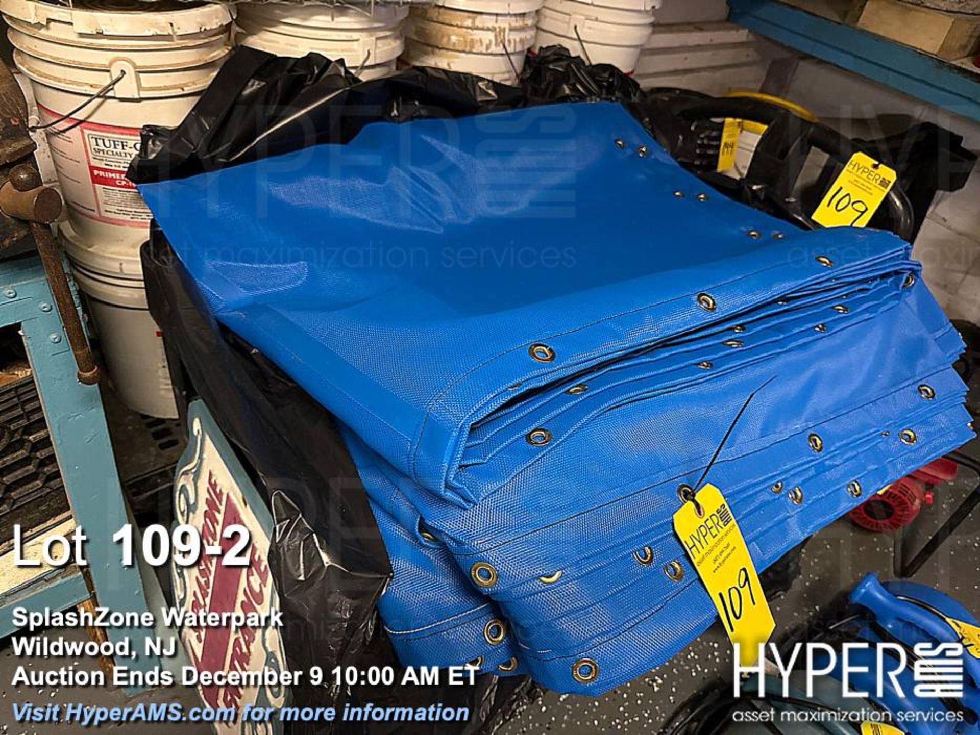 Hyper Tough Heavy-Duty Blue Tarp - Image 2 of 3