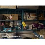 Lot of lamps and bulbs, including: GE Metal Halide & Halogen Light Bulbs, 35W-100W, 3500K, Various P