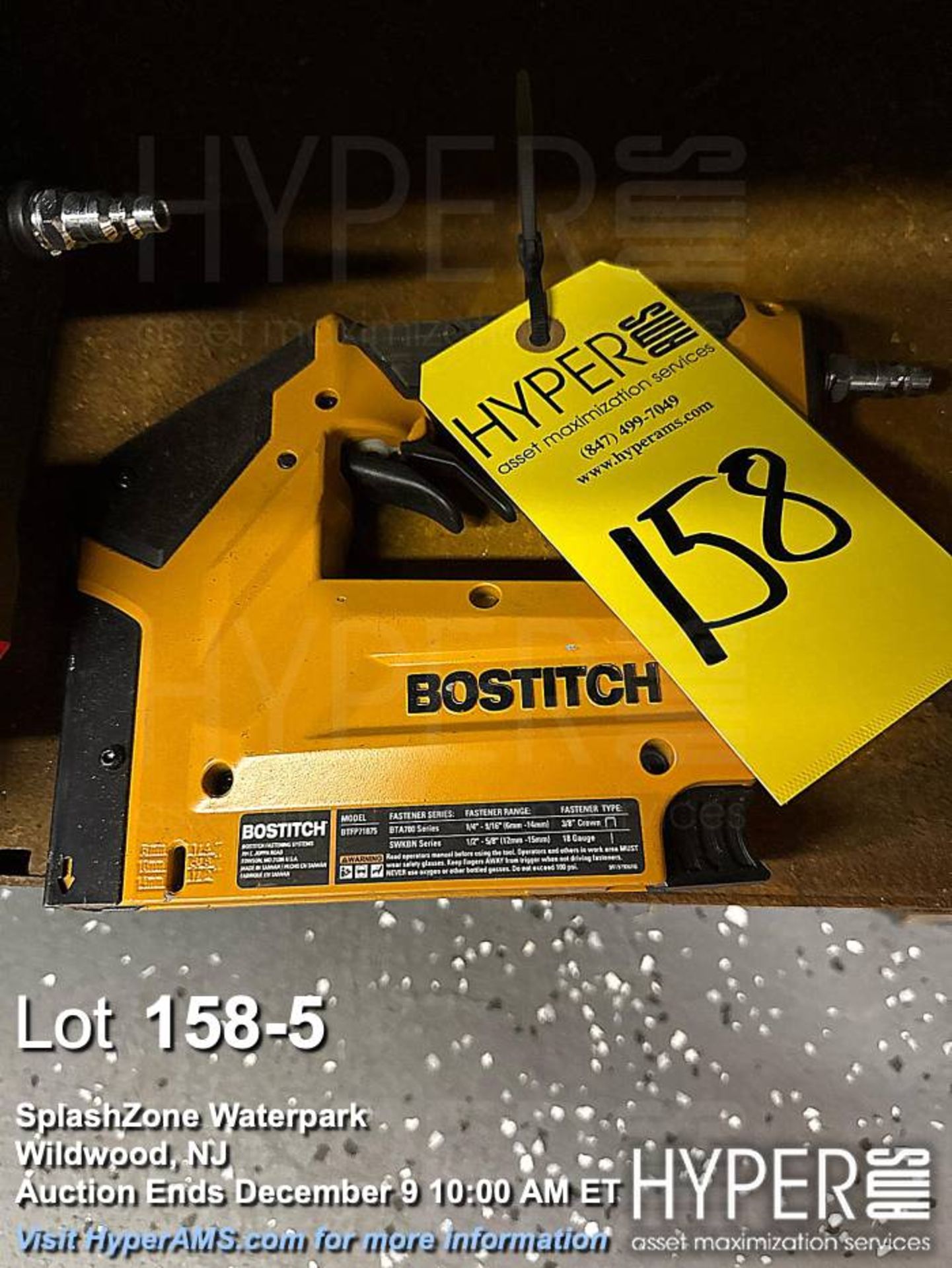 Lot of Craftsman CMPCS38 & Bostitch BTFP71875 Pneumatic Staple Guns - Image 5 of 6