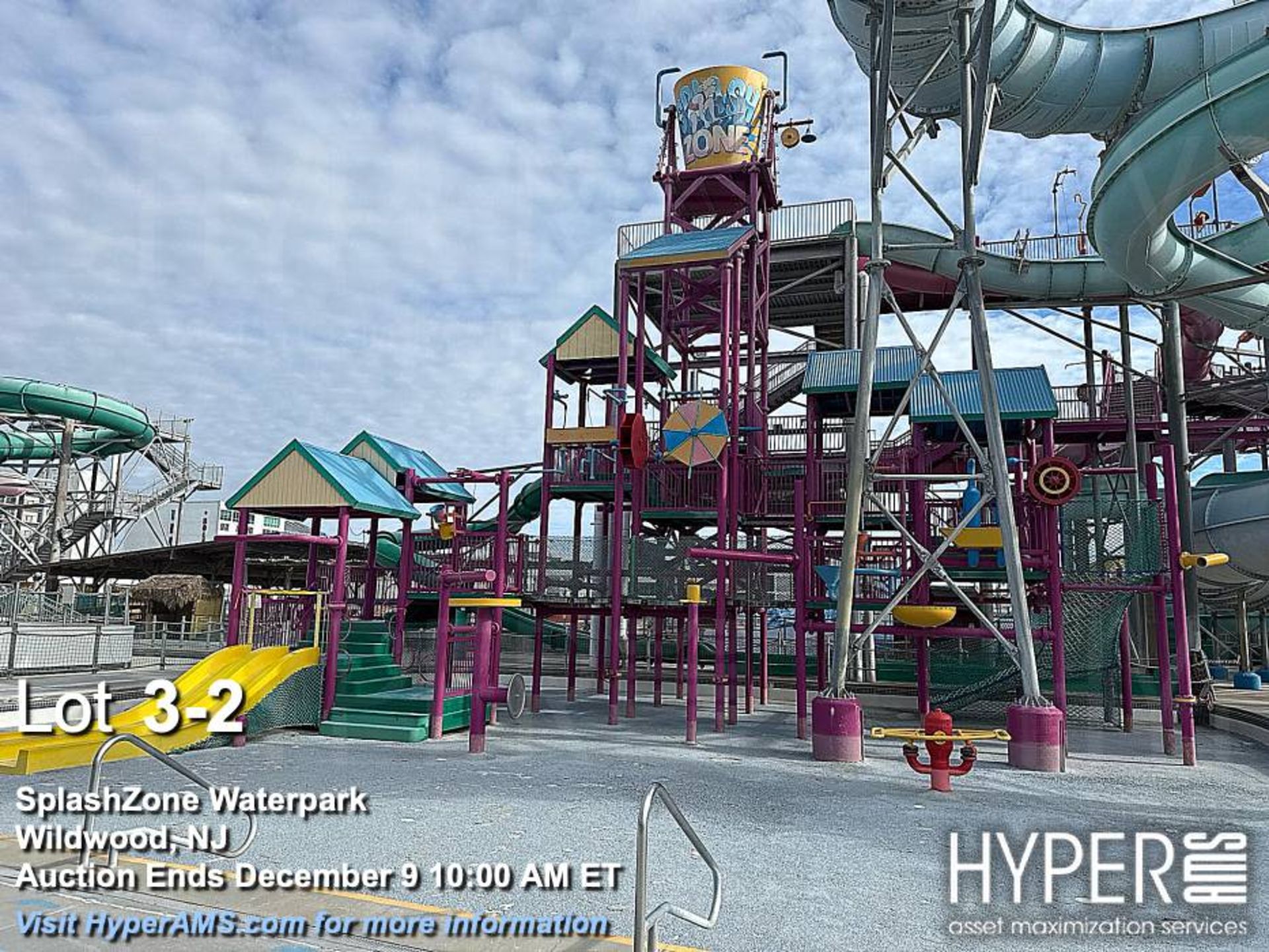 SCS Interactive Discovery Island stand-alone attraction with 1000 gallon dump-bucket, water cannons, - Image 2 of 19