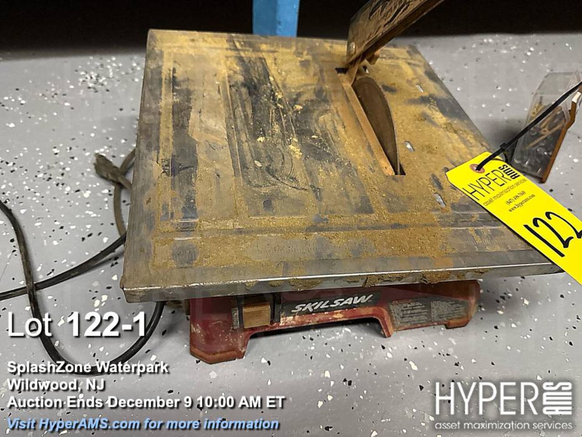 Skilsaw 3540 Tile Saw, 7-Inch Blade, 4.2A, 120V