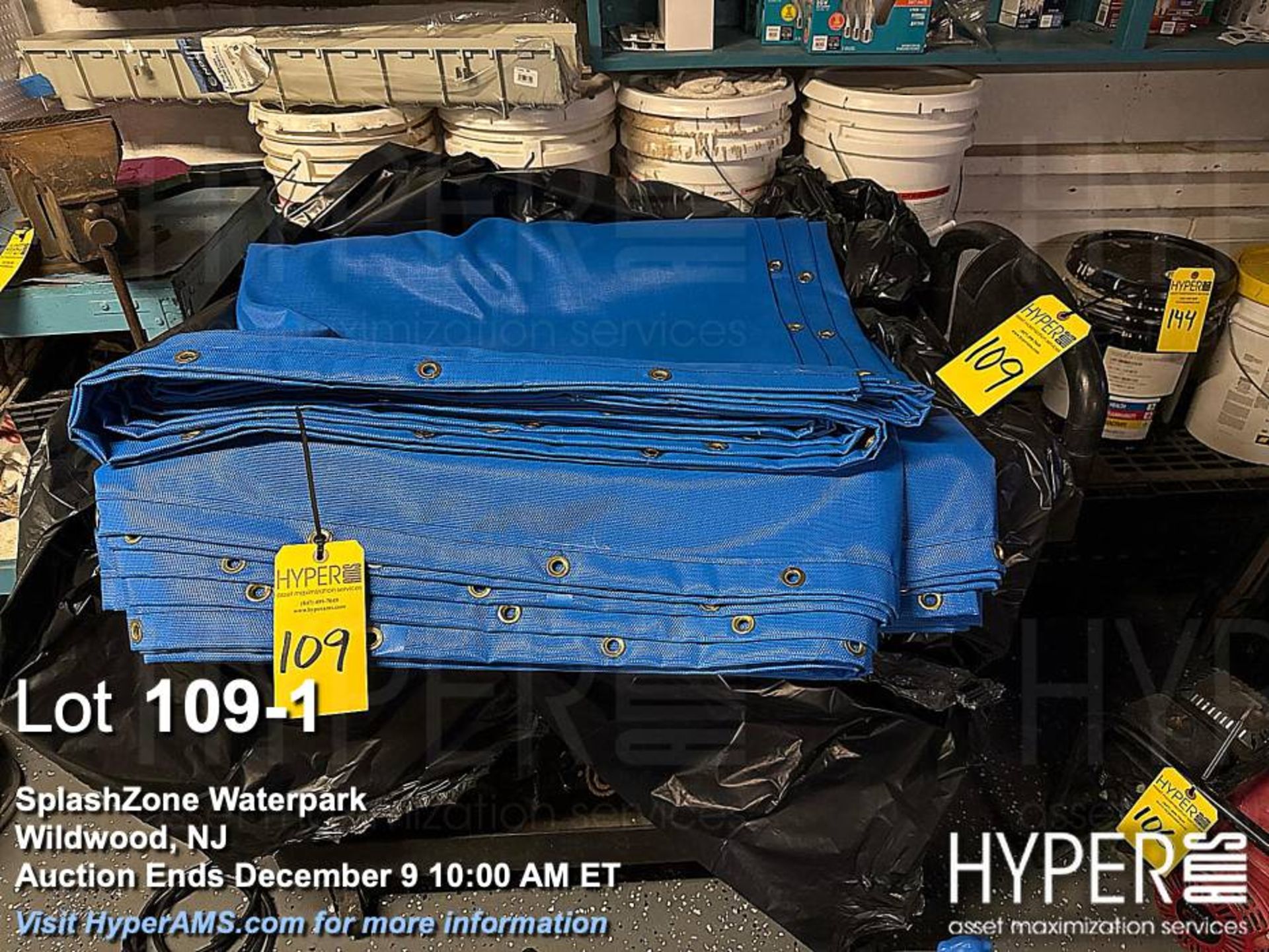 Hyper Tough Heavy-Duty Blue Tarp