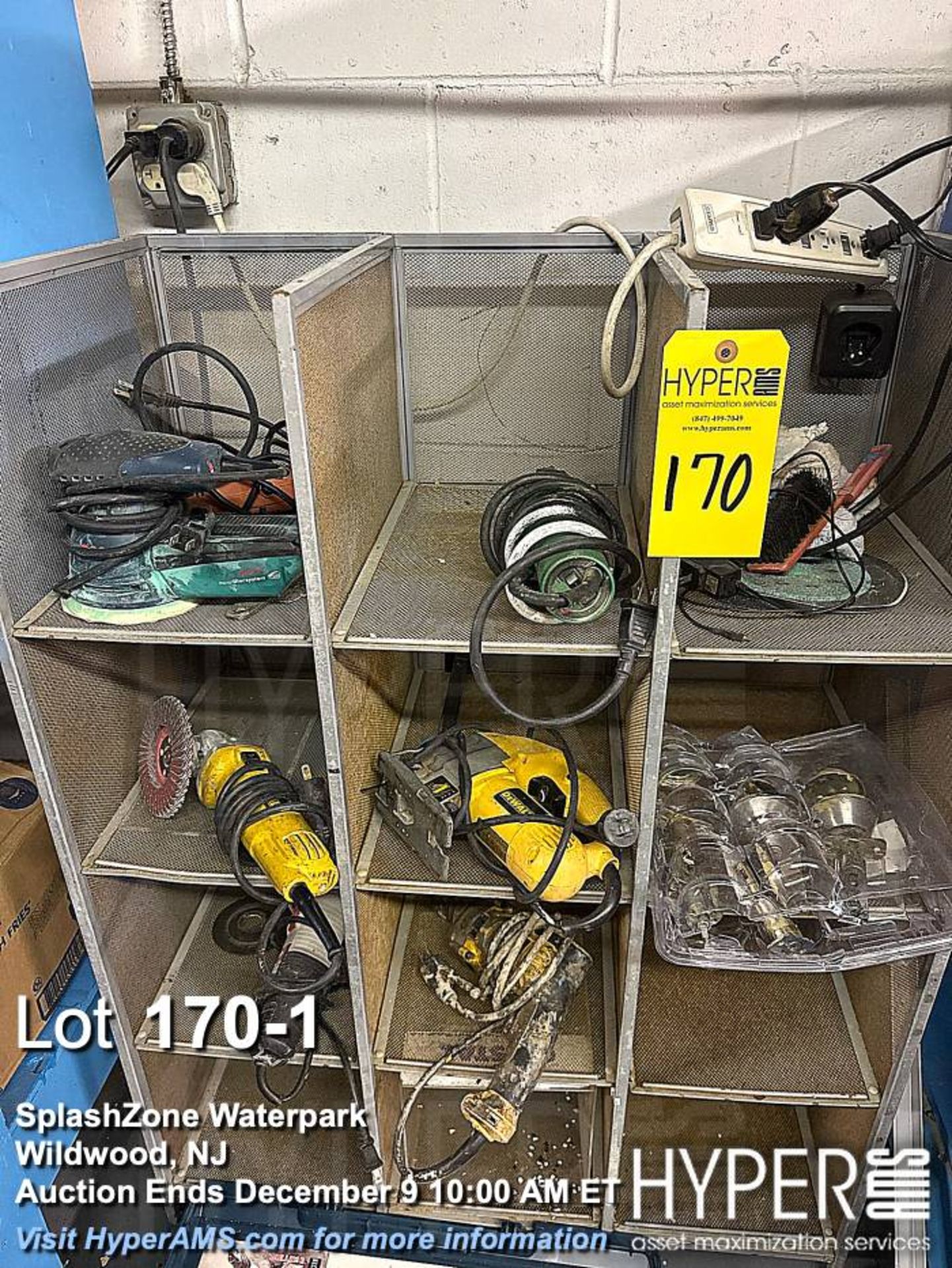 Lot grinders and corded tools