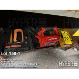 Lot of Craftsman CMPCS38 & Bostitch BTFP71875 Pneumatic Staple Guns