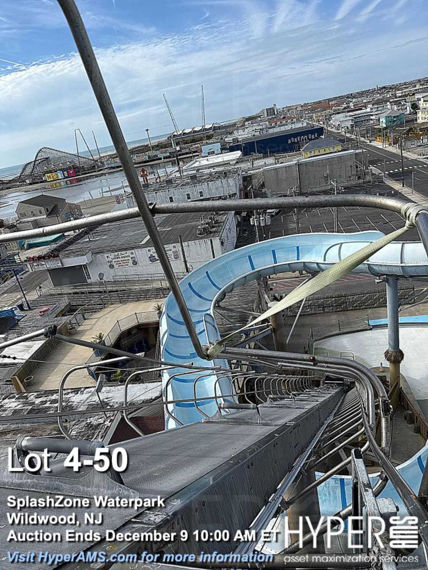 WhiteWater West Industries Slide attraction with (6) slides including "B" and "C" towers, bridges, w - Image 50 of 60