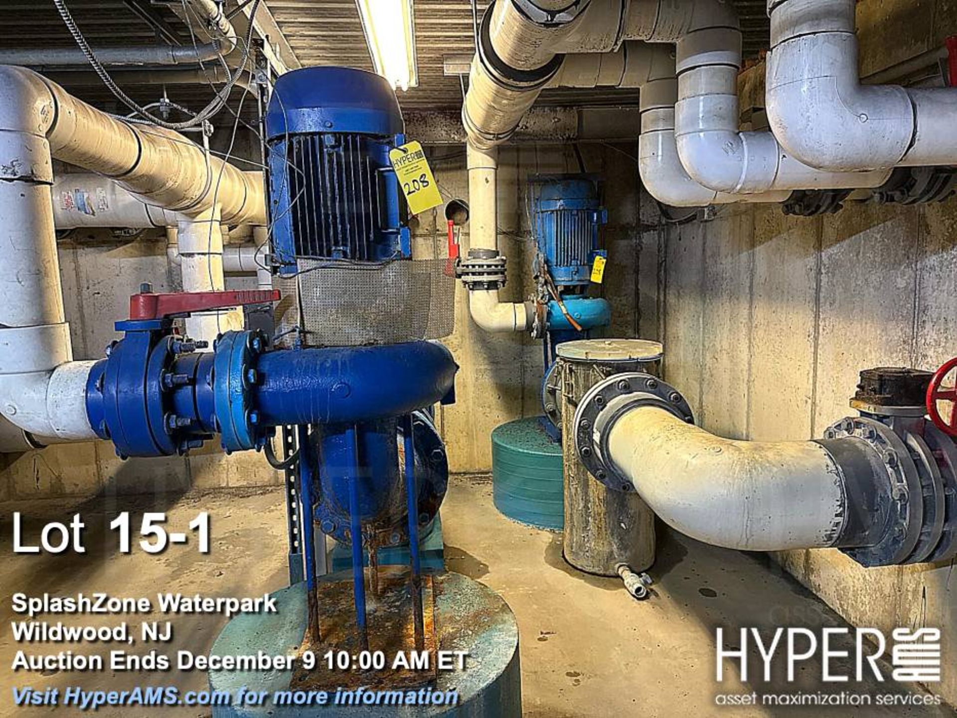 (2) Weg 25 HP Motors, Frame -284 with Guardian Strainers/ Neptune-Benson Industrial Water Pump Syste