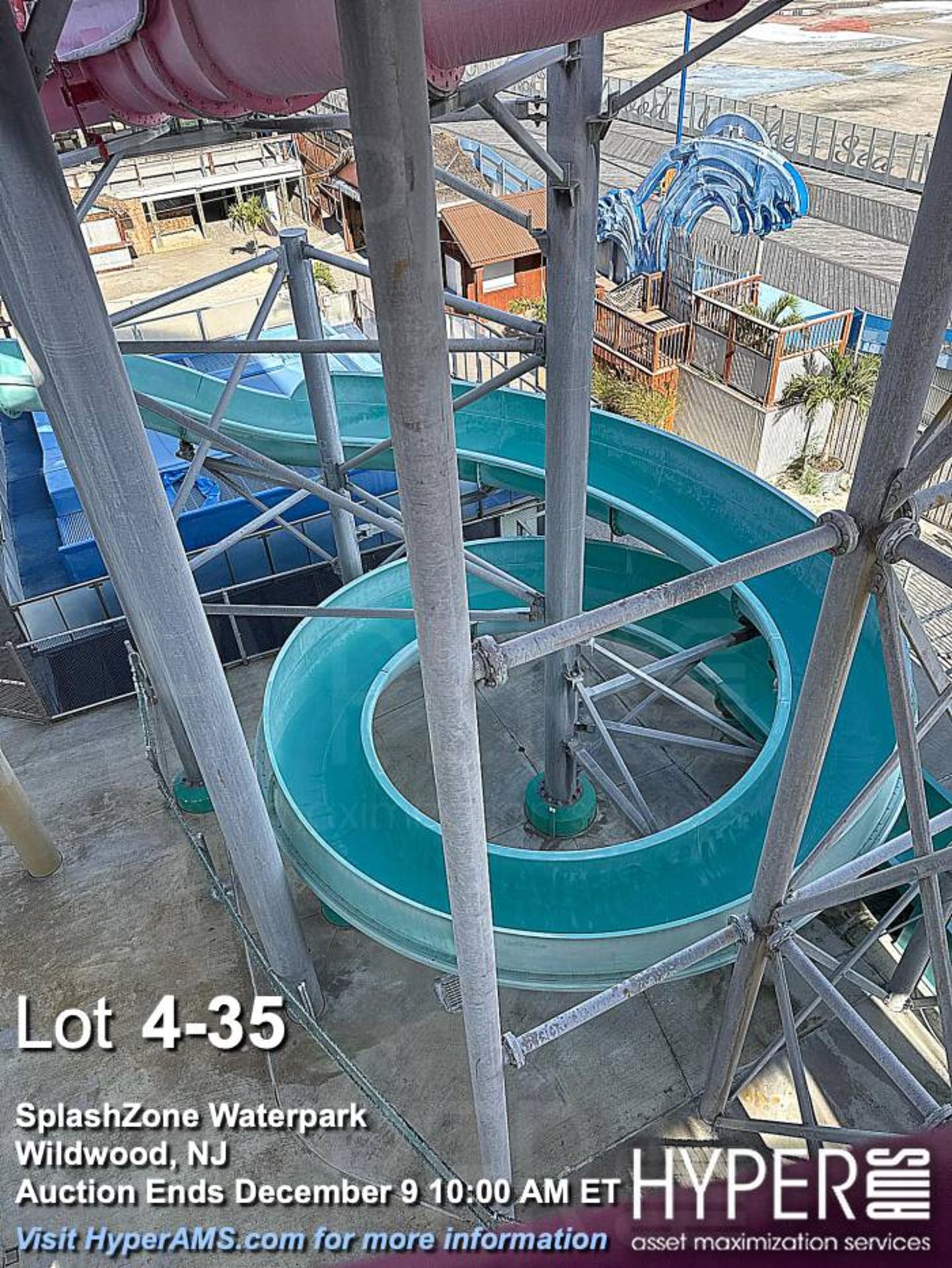 WhiteWater West Industries Slide attraction with (6) slides including "B" and "C" towers, bridges, w - Image 35 of 60