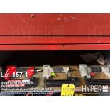 Lot of (3) nailers: Porter Cable BN125A, Craftsman, Blue Hawk Pneumatic Brad Nailers, 18 Ga