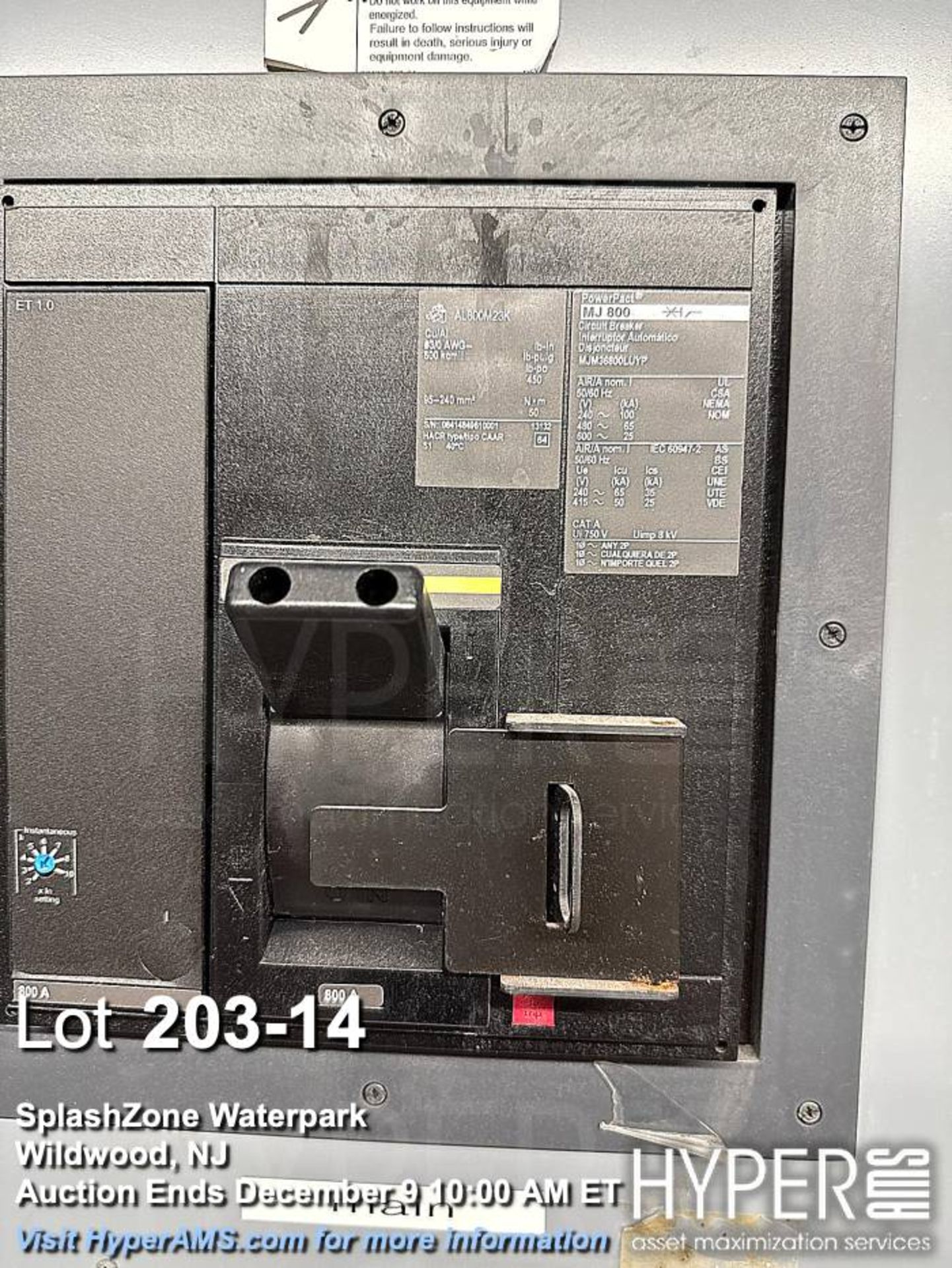 Lot of Electrical Switch Gear as pictured including: Square D Model 6 Motor Control Center, 500 kVA, - Image 14 of 14