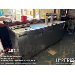 True TDD-4CT-S Commercial Draft Beer Dispenser, 8 Taps, Stainless Steel