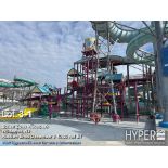 SCS Interactive Discovery Island stand-alone attraction with 1000 gallon dump-bucket, water cannons,