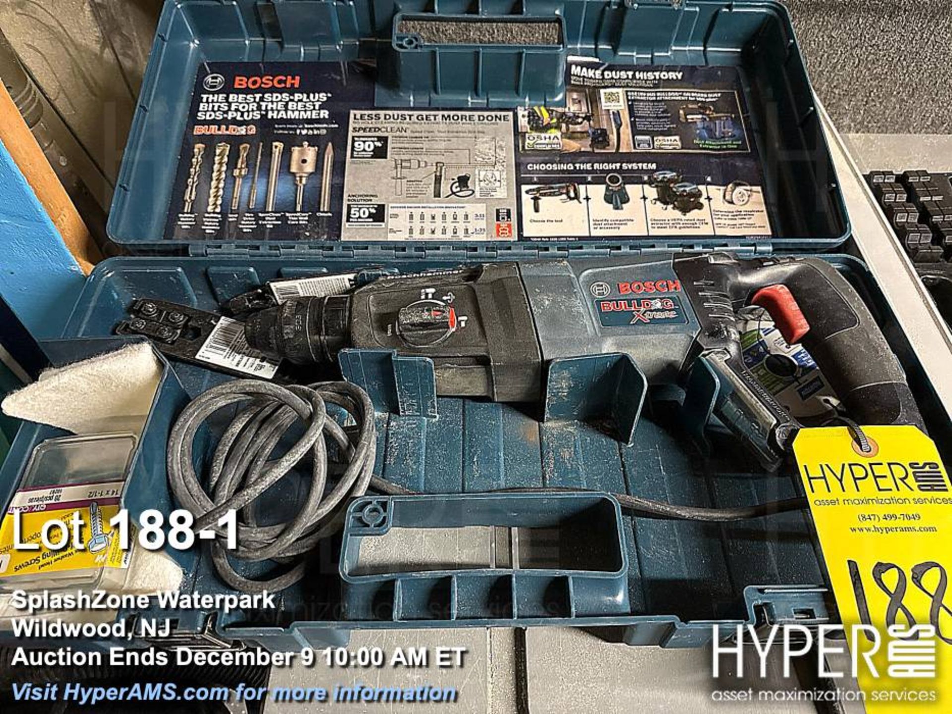 Bosch Bulldog Xtreme Hammer Drill, Model 11255VSR, Corded Electric