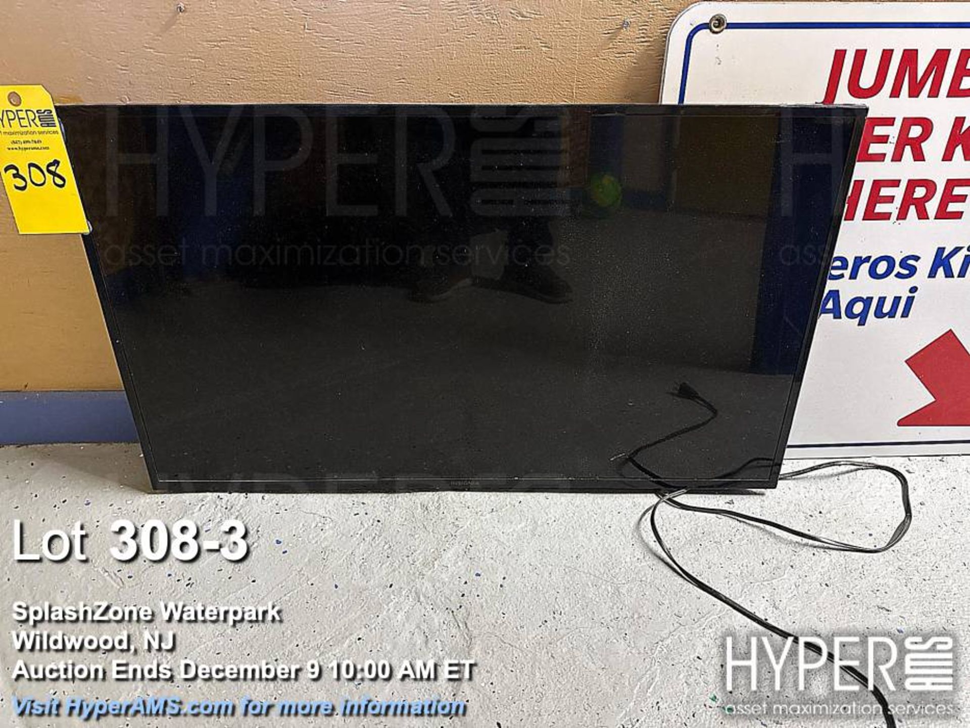 Insignia NS-39D310NA19 LED TV, 39", 720p, April 2018, Serial: 390047626209 - Image 3 of 4