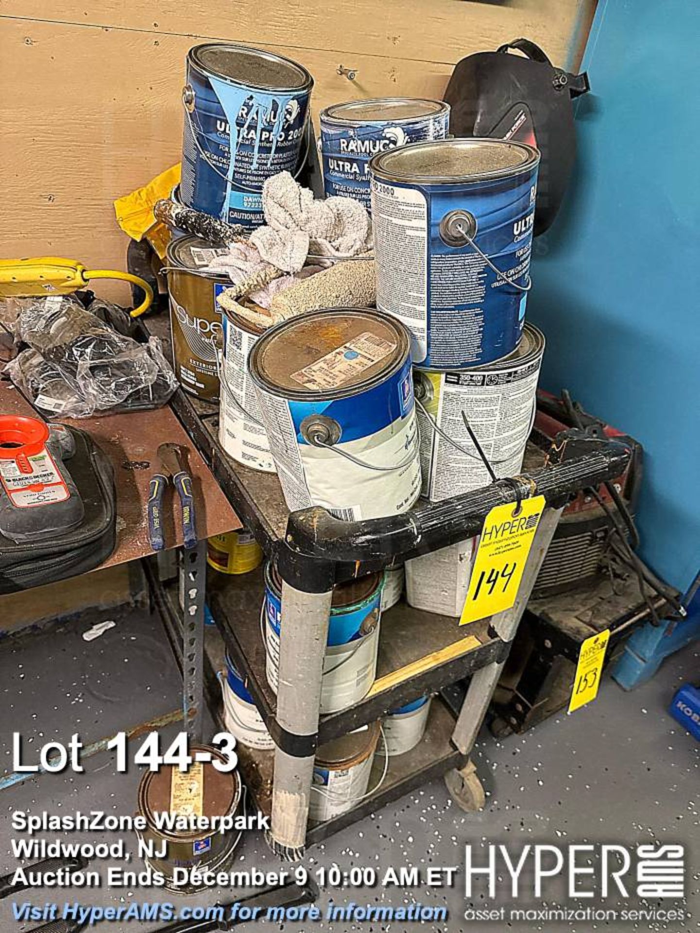 large lot of paint products including Sherwin-Williams SuperPaint Pro, Various Colors & Sizes, Inter - Image 3 of 6