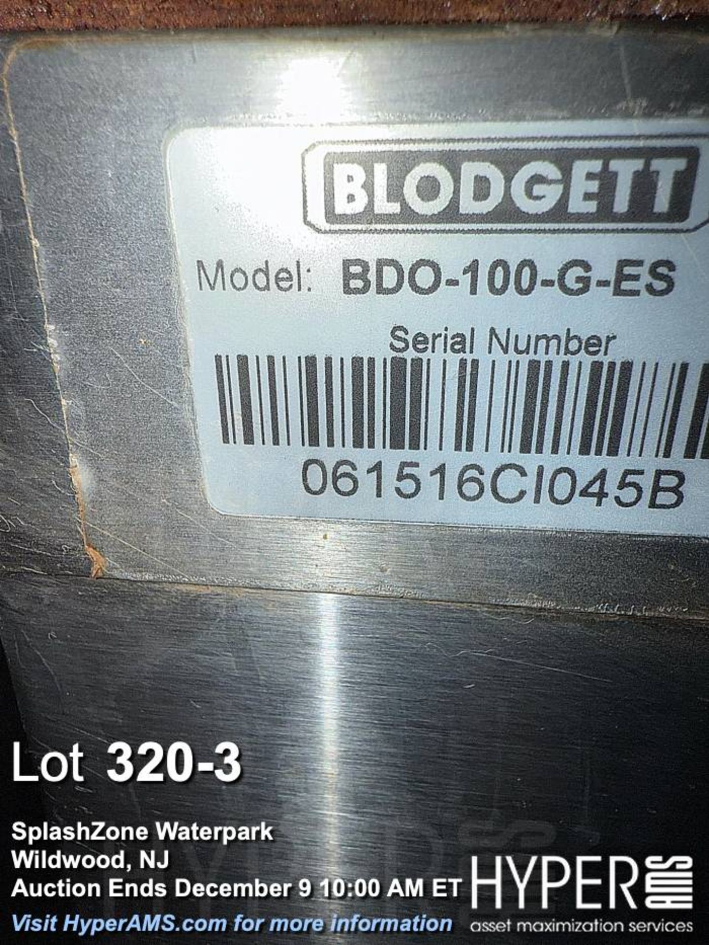 Blodgett BDO-100-G-ES Commercial Gas Convection Oven, Double Stack - Image 3 of 6