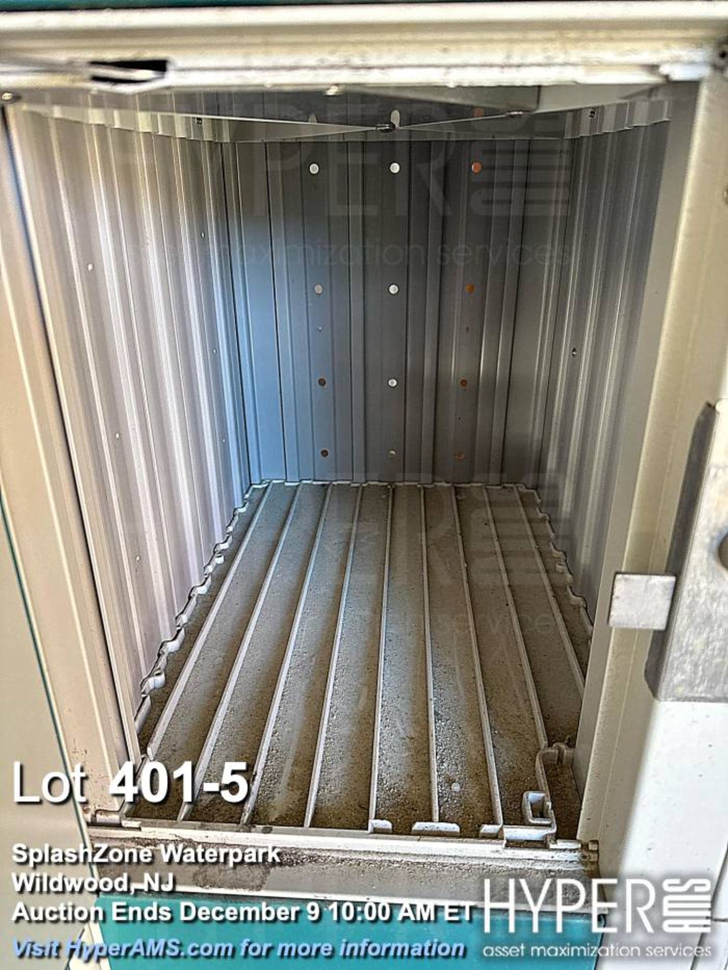 American Locker Key Operated Lockers, 345 Compartments, Teal - Image 5 of 6