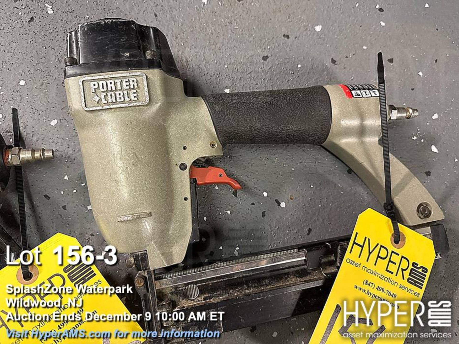 Lot of (3) nailers: Hitachi NT65M2(S) & Porter-Cable FN250B Pneumatic Finish Nailers - Image 3 of 6