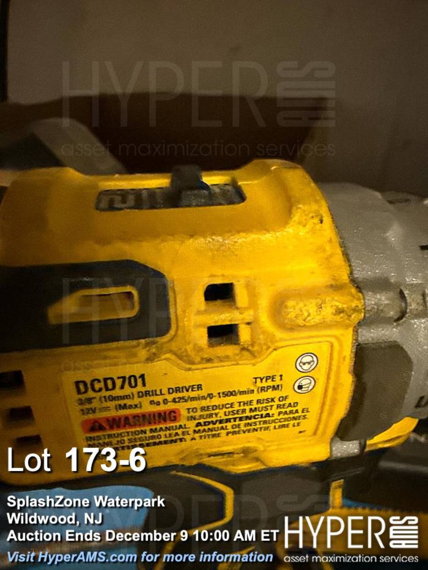 Large lot cordless tools: DeWalt Cordless Drill/Driver Set, DW959, DW960, DCF840, DC790, DCD703, DCD - Image 6 of 8