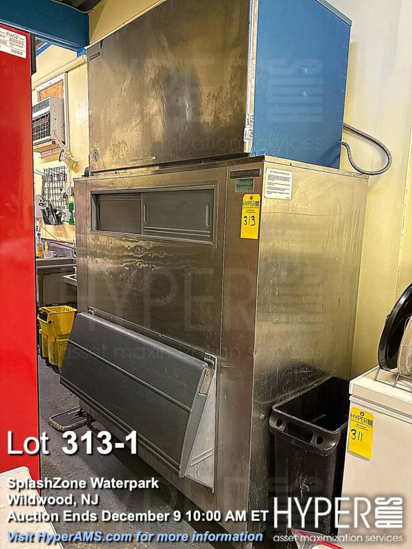 Scotsman Commercial Ice Machine with Hoshizaki Filtration System