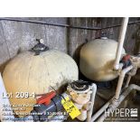 (2) Pentair Triton II Sand Filter, 125 GPM, 50 PSI, Valve Model SM-20-3