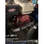 Simpson PS60982 Gas Pressure Washer, 3400 PSI, 2.5 GPM, Honda GX200 Engine