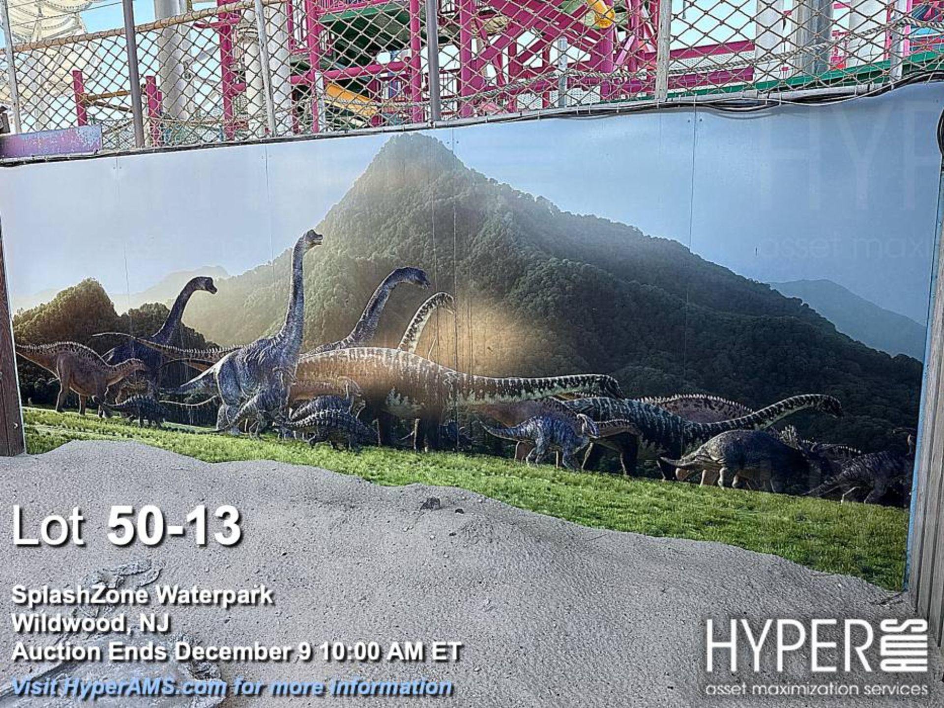 "Dino-Dig" dinosaur bone excavation attraction - Image 13 of 16