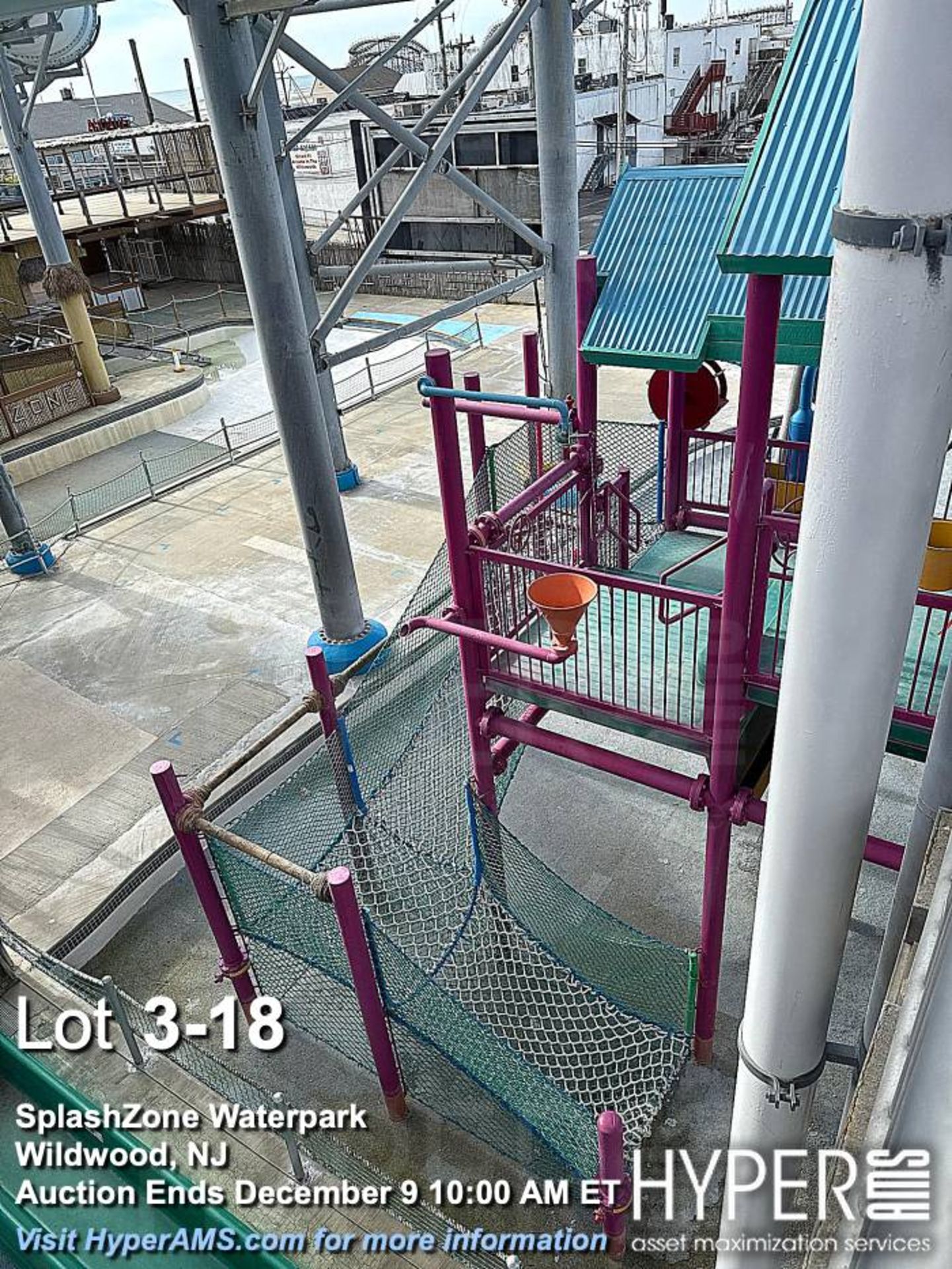 SCS Interactive Discovery Island stand-alone attraction with 1000 gallon dump-bucket, water cannons, - Image 18 of 19