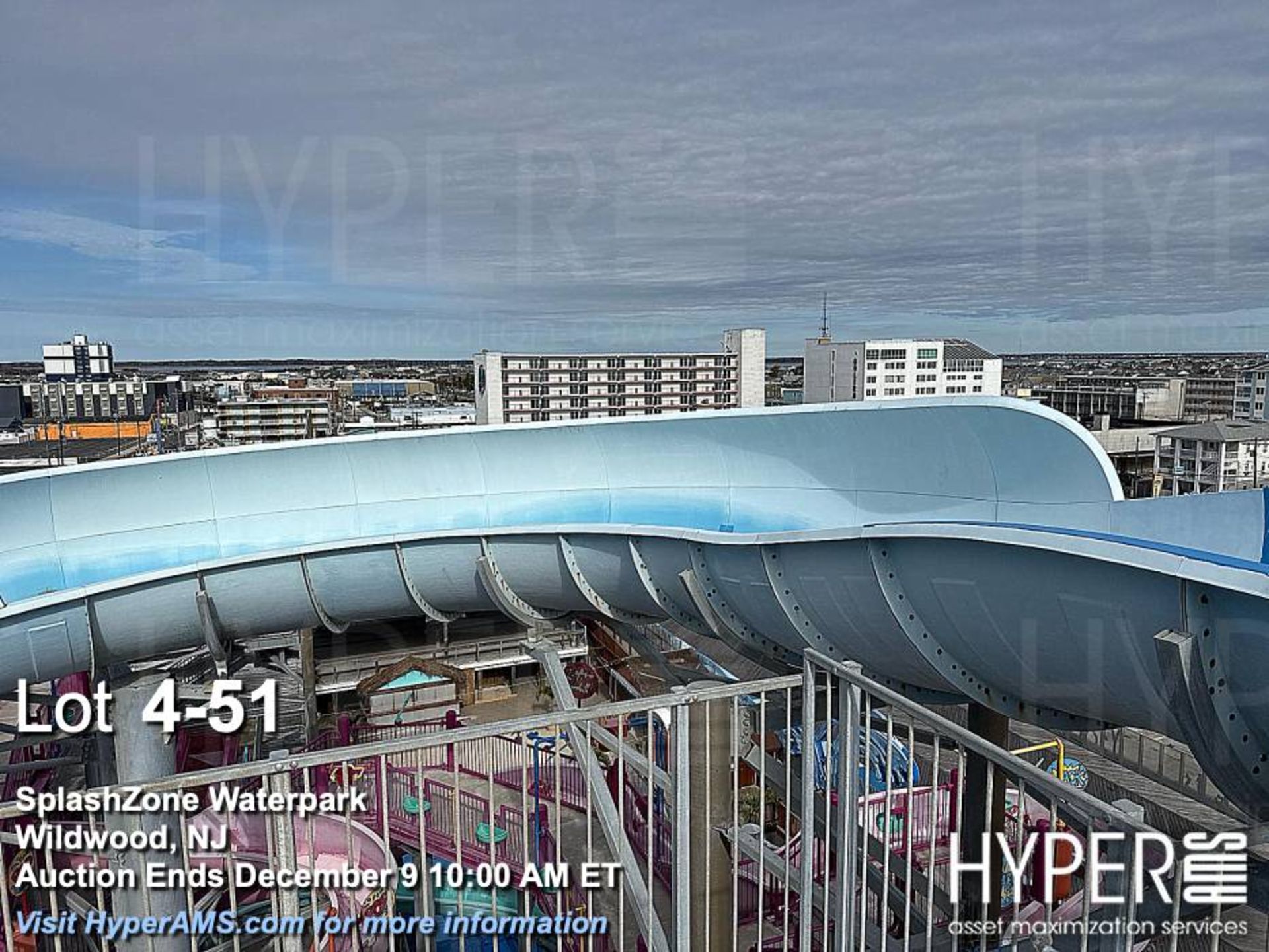 WhiteWater West Industries Slide attraction with (6) slides including "B" and "C" towers, bridges, w - Image 51 of 60