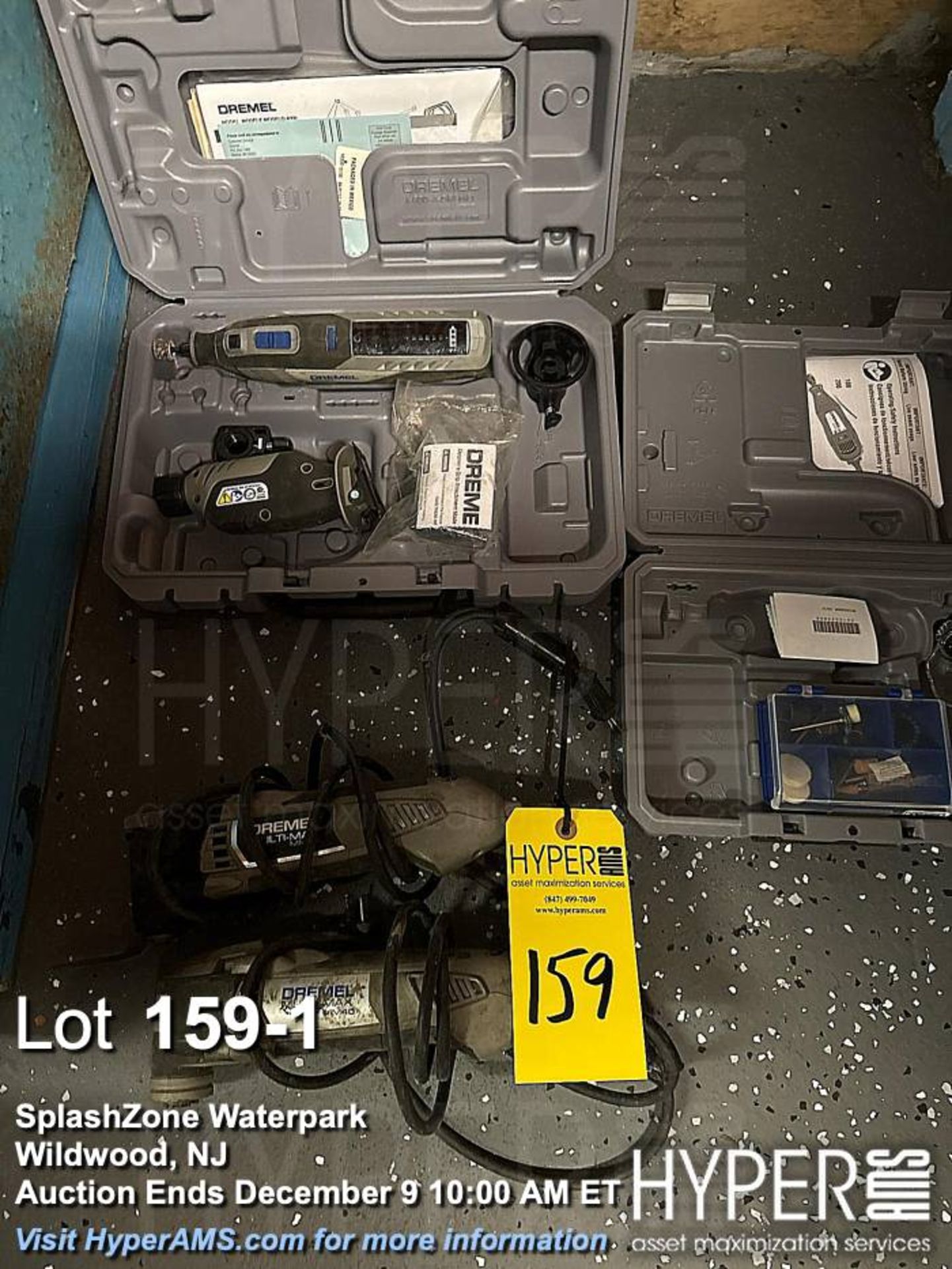 Dremel MM40, MM25, 8250 Rotary & Oscillating Tools with Cases