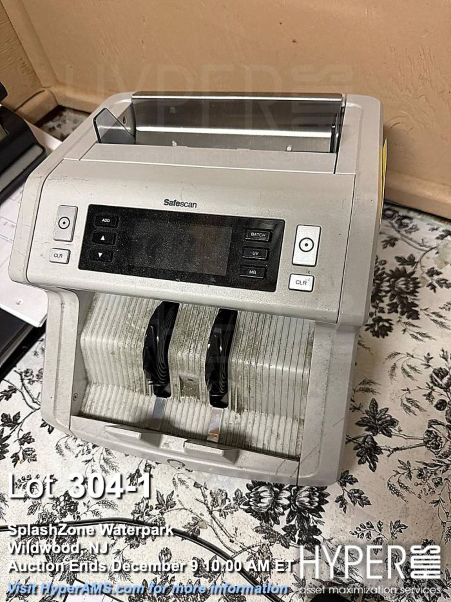 Safescan Currency Counter, Serial: 115053818030056, Digital Display