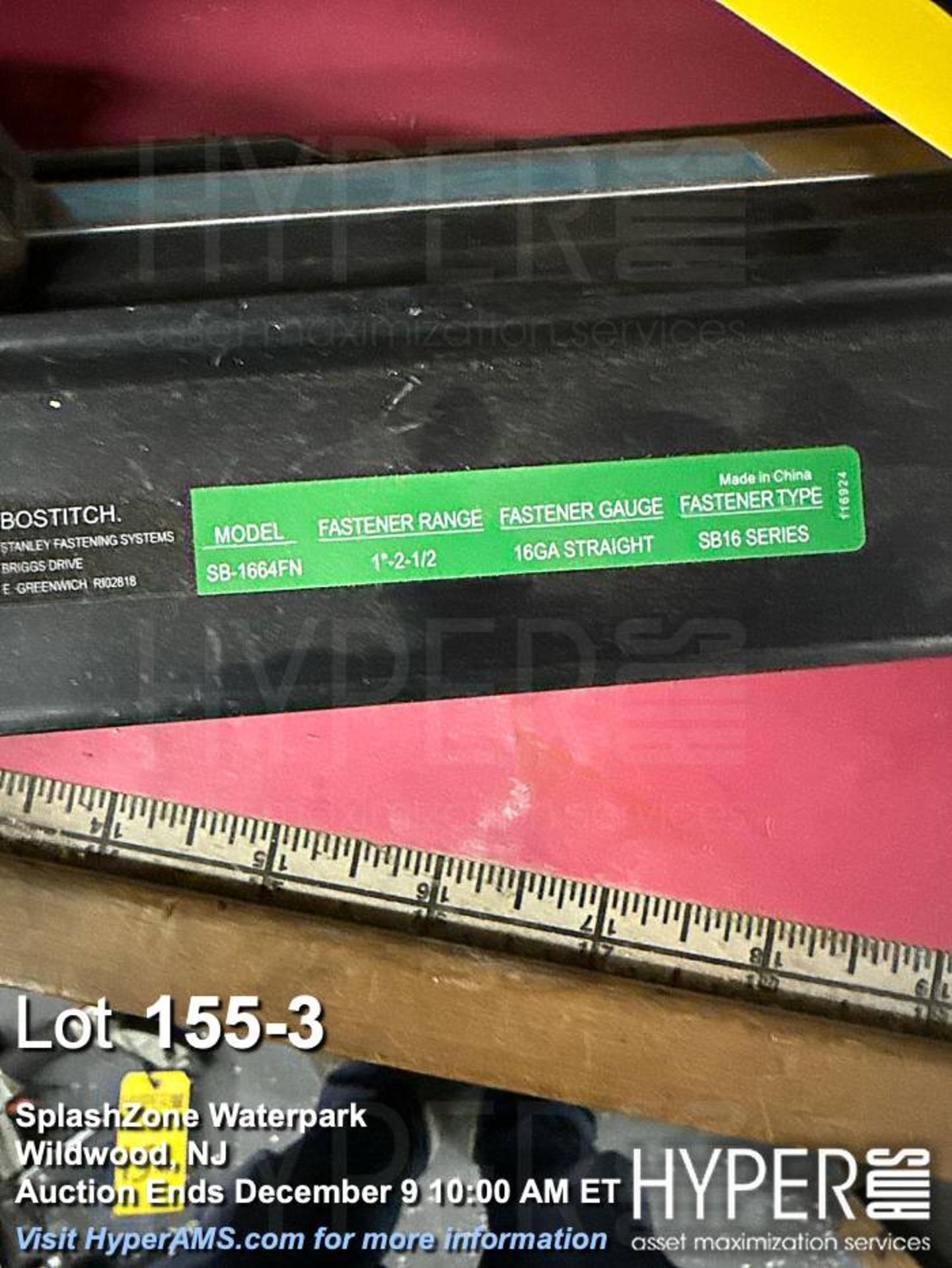 Bostitch N88WWB Framing Nailer & SB-1664FN 16GA Brad Nailer - Image 3 of 3