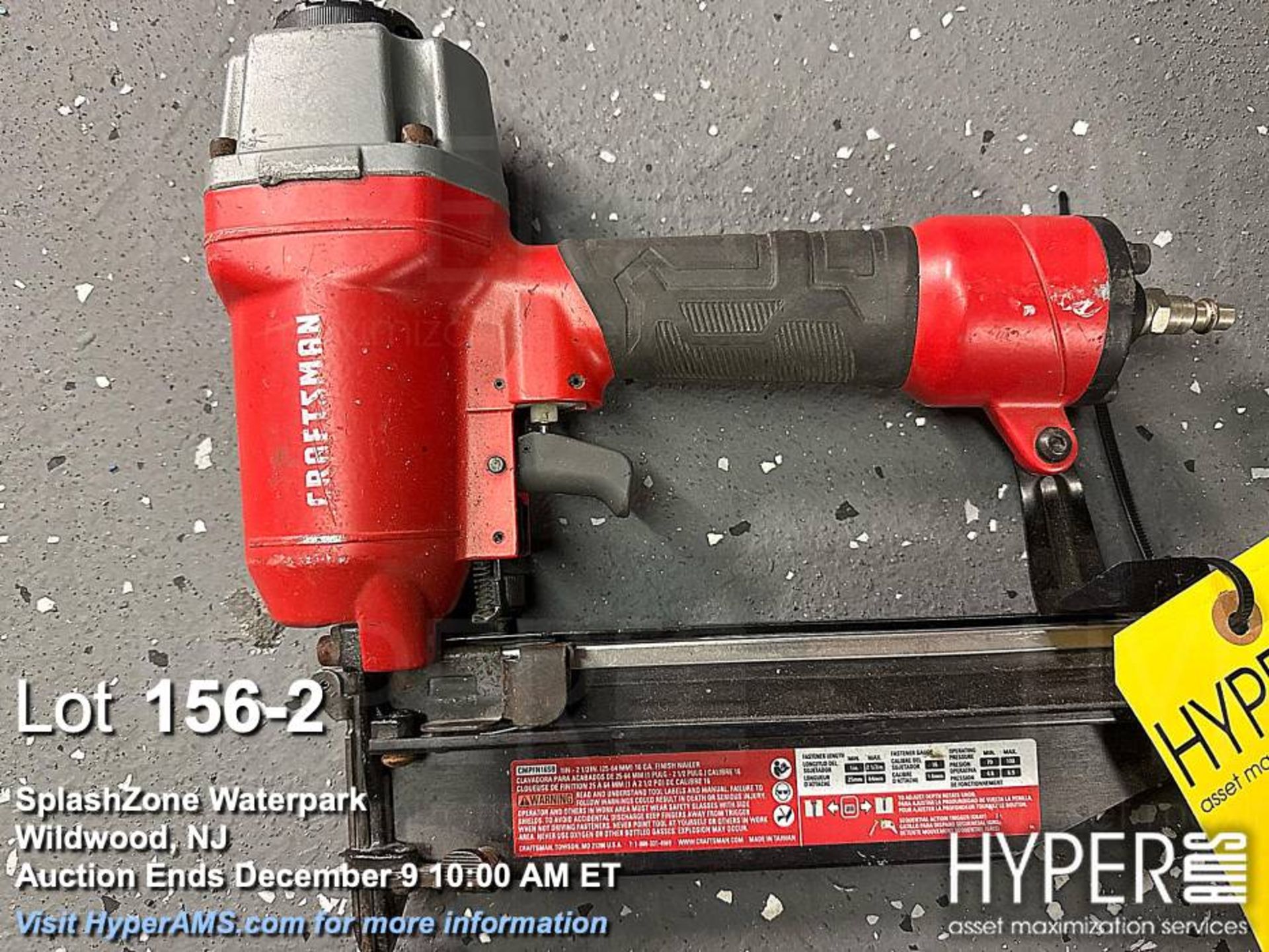 Lot of (3) nailers: Hitachi NT65M2(S) & Porter-Cable FN250B Pneumatic Finish Nailers - Image 2 of 6