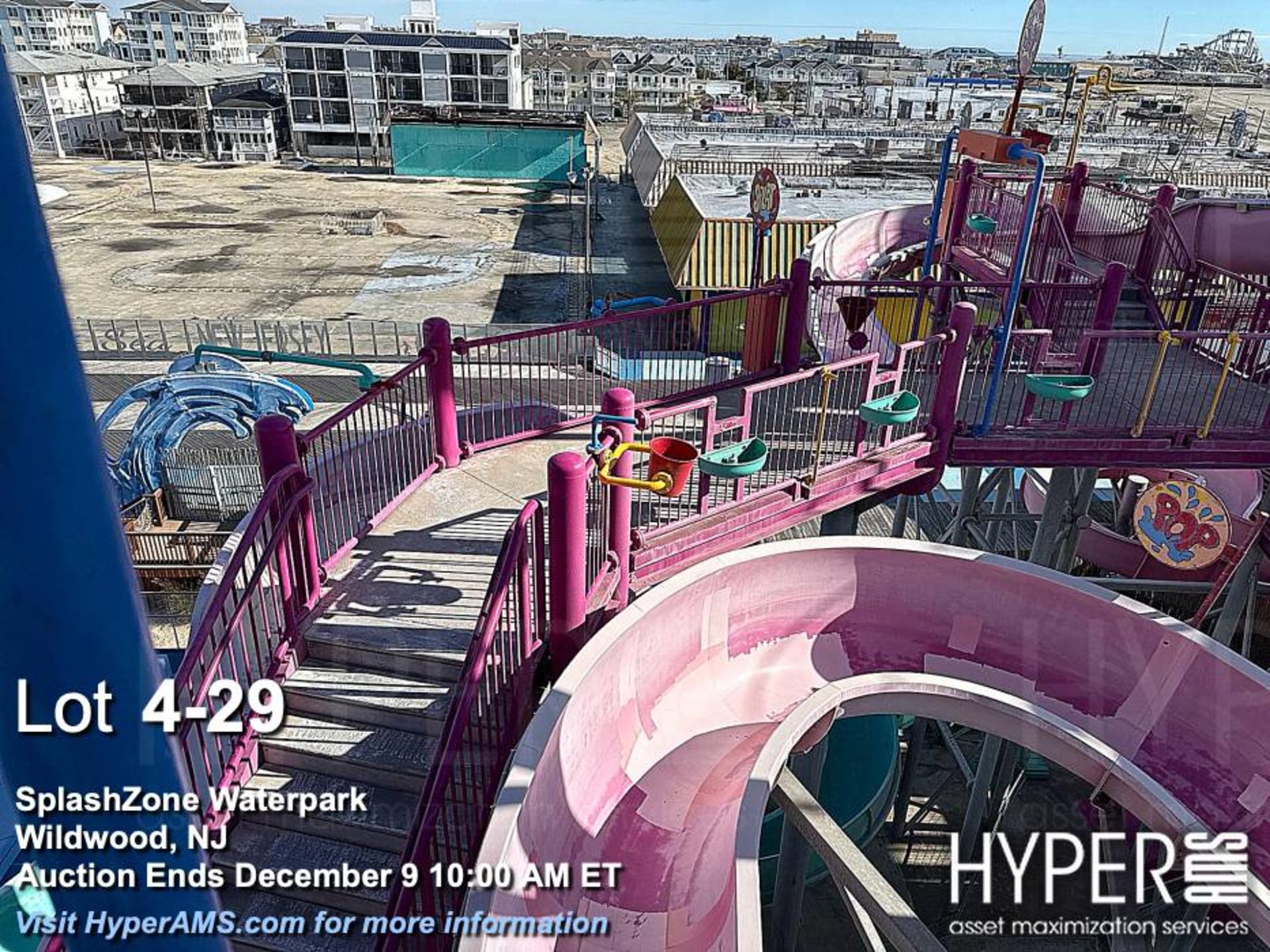 WhiteWater West Industries Slide attraction with (6) slides including "B" and "C" towers, bridges, w - Image 29 of 60