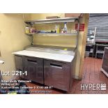 Hoshizaki CPT67 Commercial Refrigerator Prep Table, 67" Width, Serial: G50544D