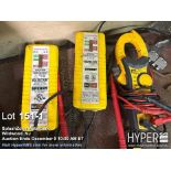 Lot of (2) Sperry V-11A Voltage Tester & Ideal 61-746 Clamp Meter, 600V Max
