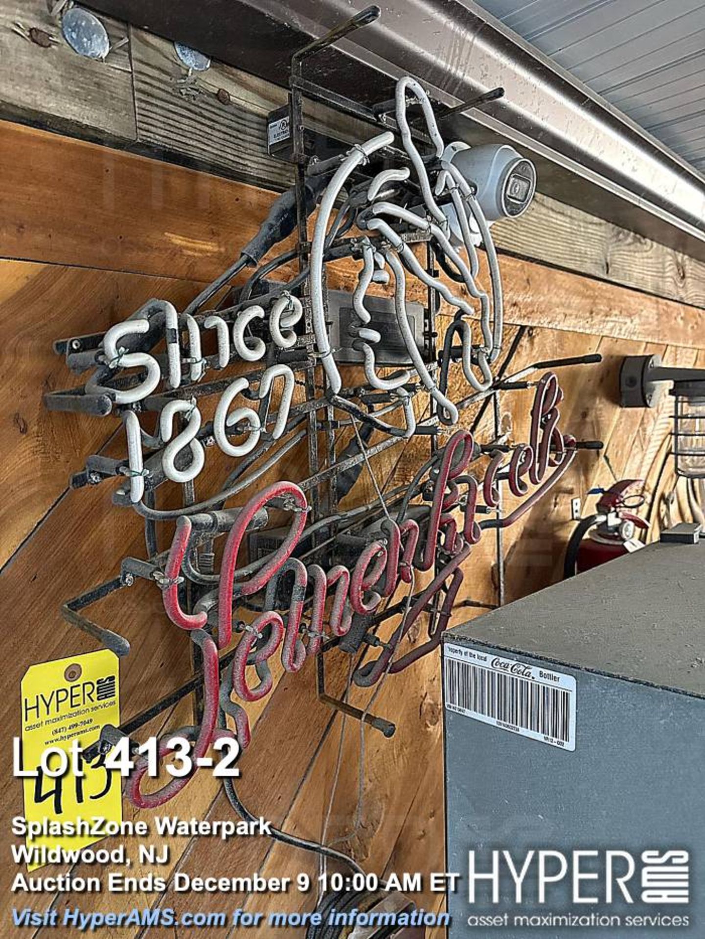 Neon beer sign - Image 2 of 2