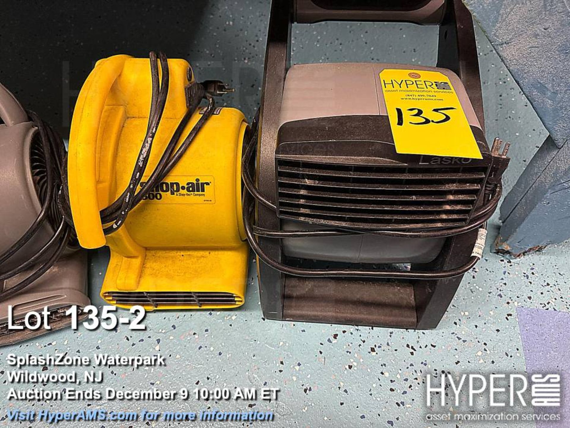 Lot of (4) Utilitech AM04, Shop-Vac AM425, Lasko USF610 Industrial Air Movers - Image 2 of 6