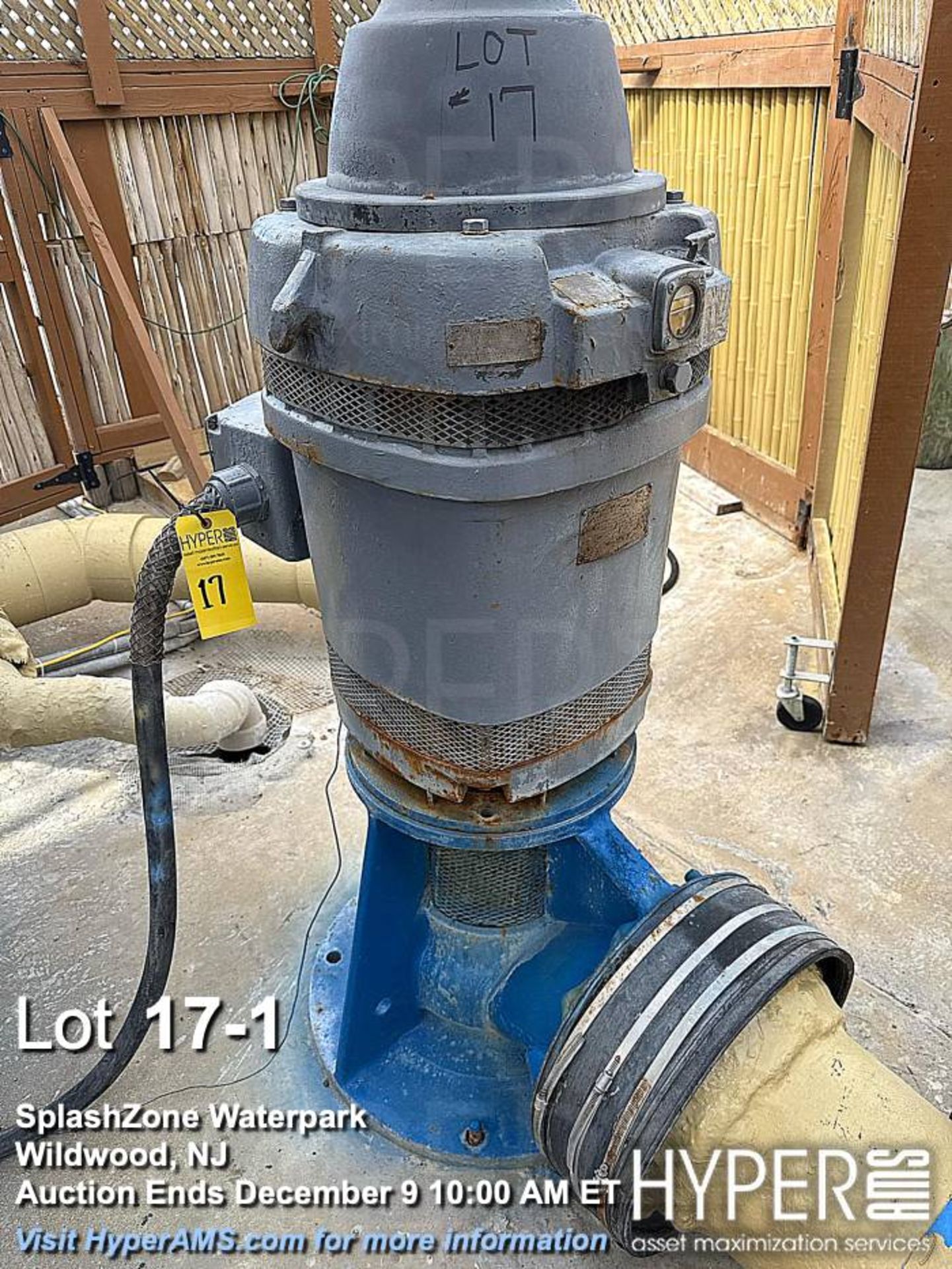 Emerson 60HP Motor, 364TP Frame, 230/460 volt with pump