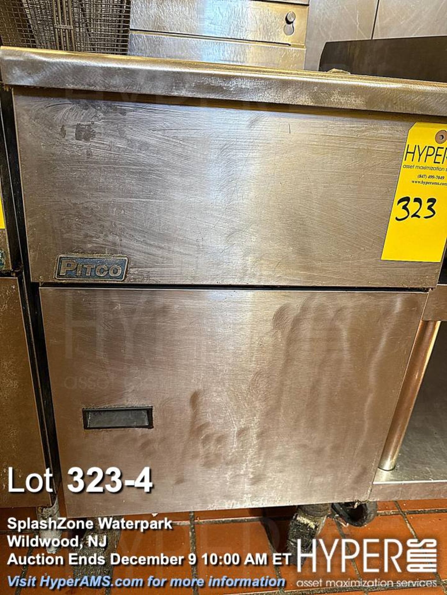 Pitco SG18 Commercial Gas Deep Fryer, 65 lbs, 140,000 BTU/hr - Image 4 of 4