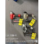 Lot of (3) nailers: Hitachi NT65M2(S) & Porter-Cable FN250B Pneumatic Finish Nailers
