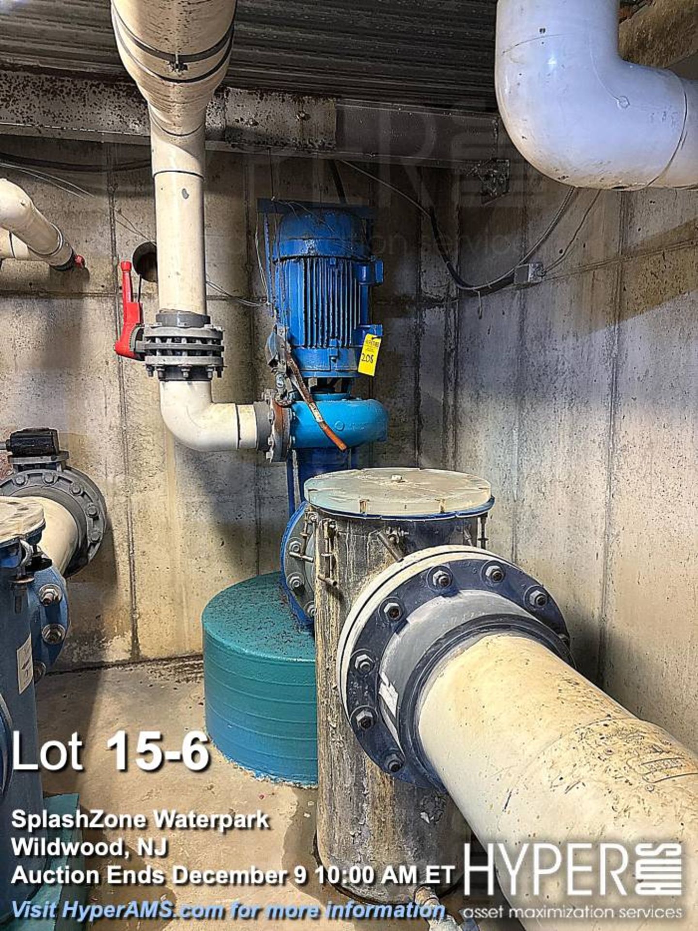 (2) Weg 25 HP Motors, Frame -284 with Guardian Strainers/ Neptune-Benson Industrial Water Pump Syste - Image 6 of 6